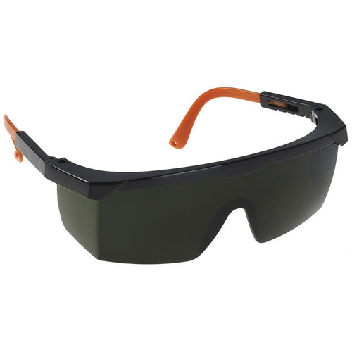 Portwest PW68 Welding Safety Glasses - Green Shade 5 Lens