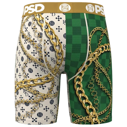 PSD Warface Prestige boxers, men's underwear accessories with a bold design and comfortable fit, shown in a detailed product image.