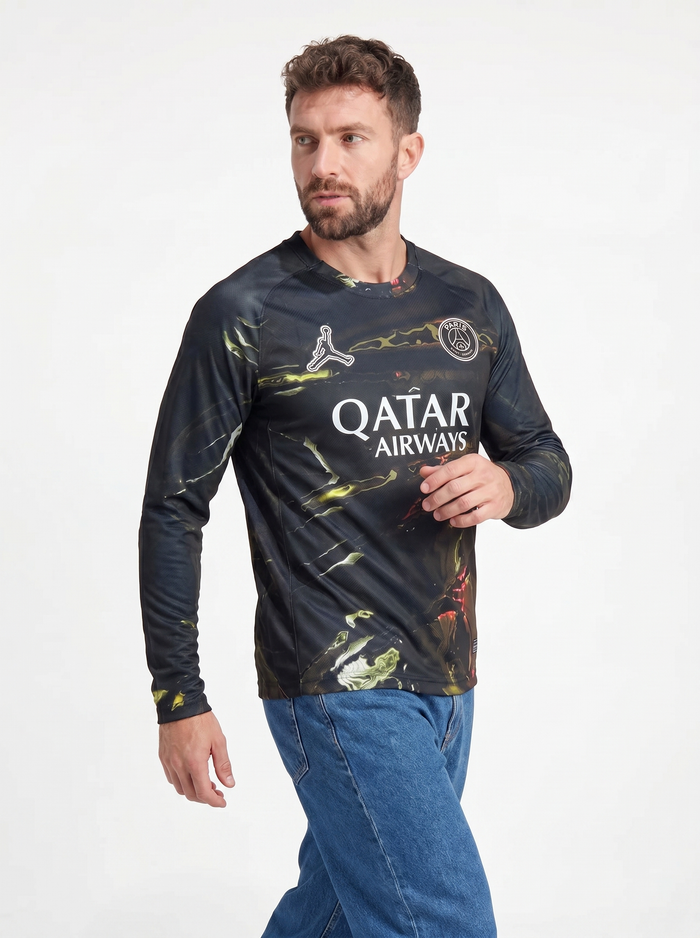 PSG 2026 LONG SLEEVE BLACK SHIRT