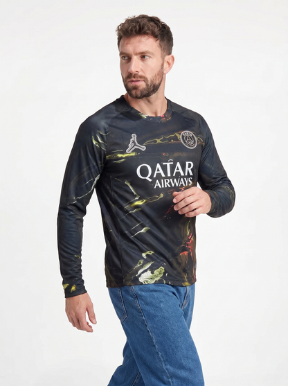 PSG 2026 LONG SLEEVE BLACK SHIRT