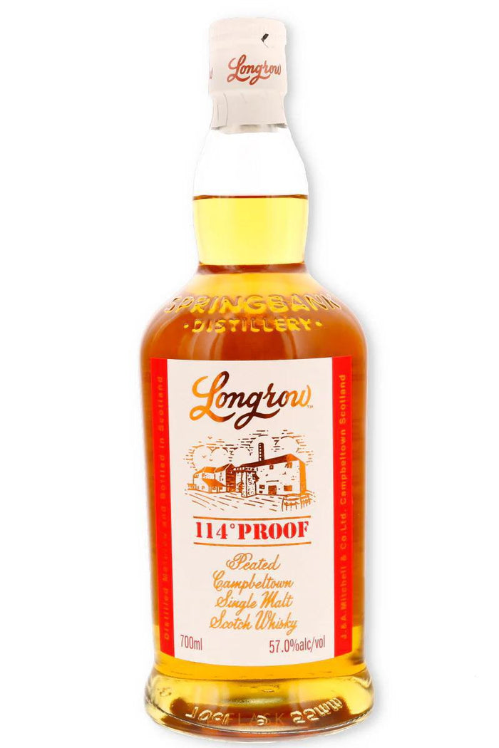 Springbank Longrow Peated Cask Strength Campbeltown Single Malt Scotch Whisky (114  Prf) - 750ml