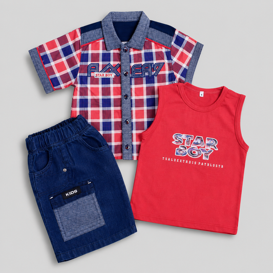 Star Boy Boys 3-Piece Summer Set