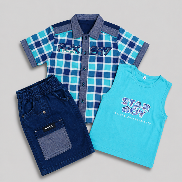 Star Boy Boys 3-Piece Summer Set