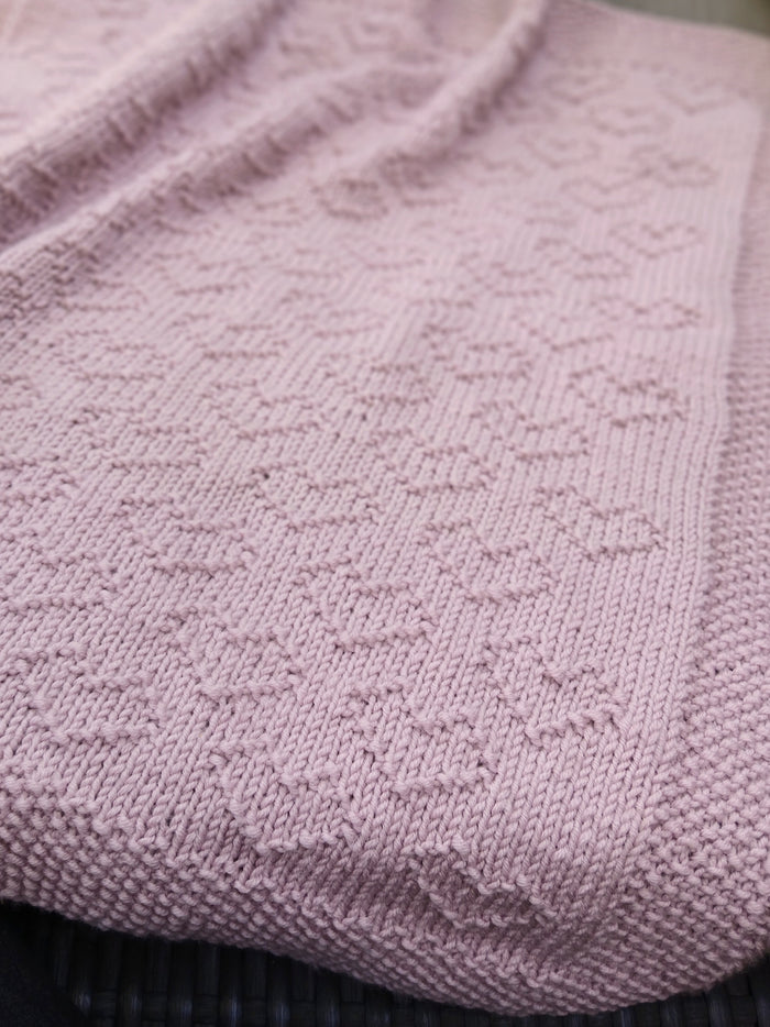 Tiny Heart Blanket