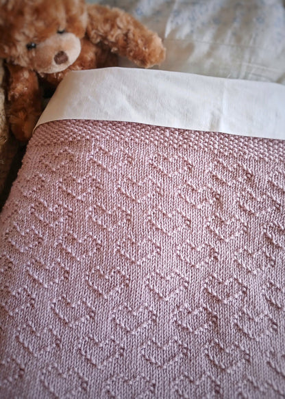 Tiny Heart Blanket