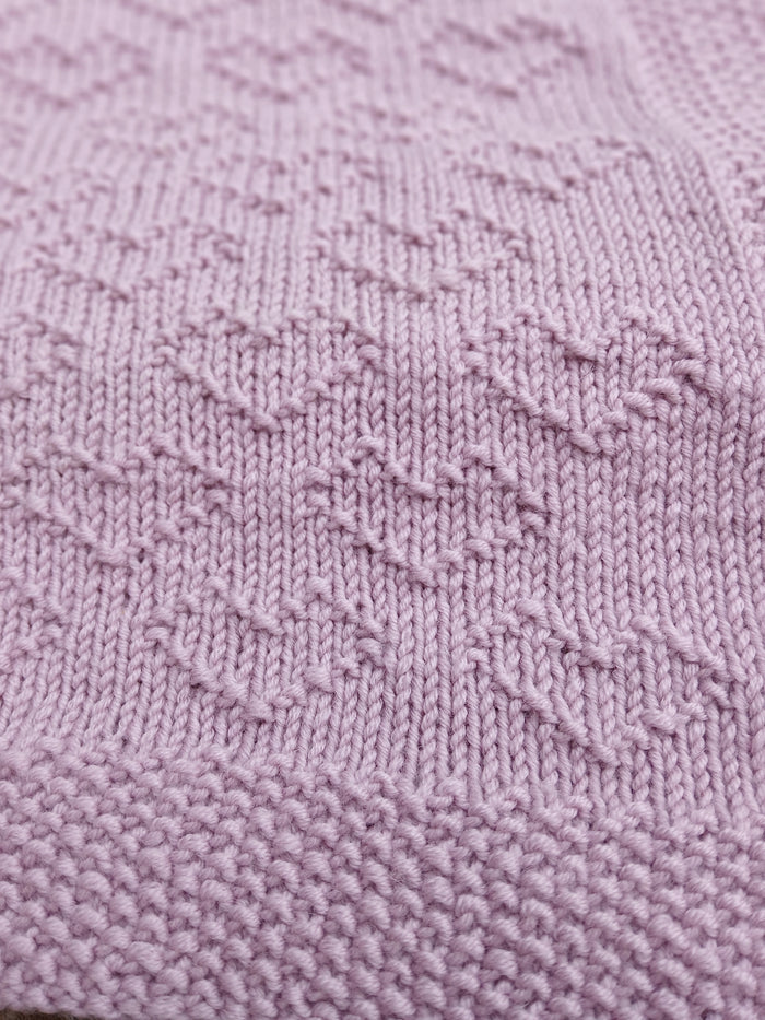 Tiny Heart Blanket