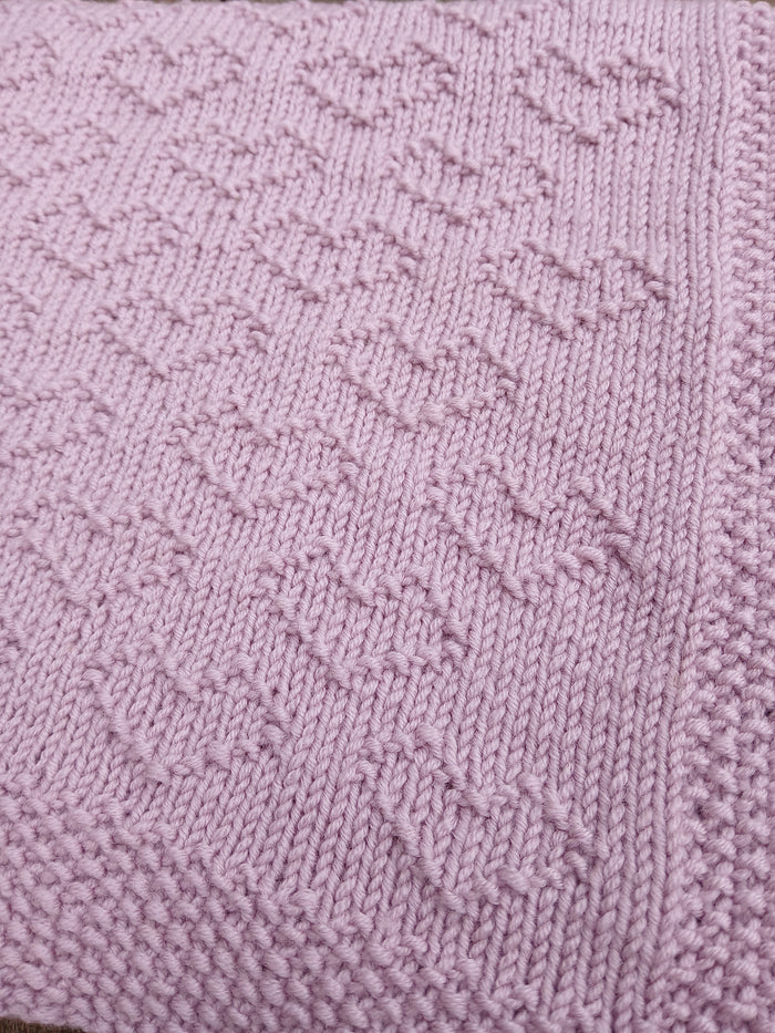 Tiny Heart Blanket
