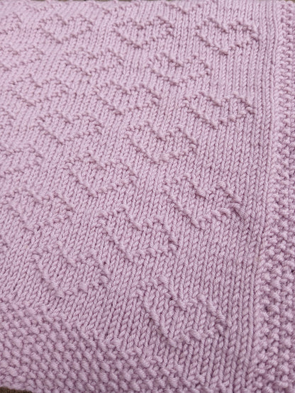 Tiny Heart Blanket