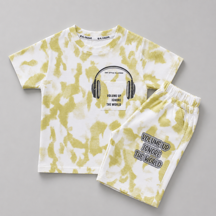 Volume Up Tie Dye Kids Set
