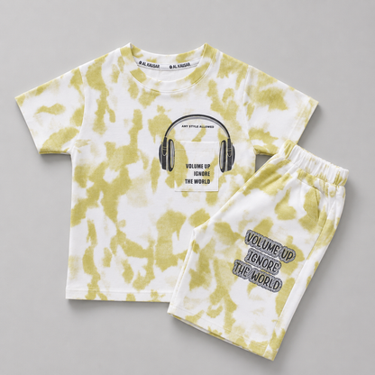 Volume Up Tie Dye Kids Set
