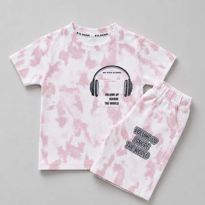 Volume Up Tie Dye Kids Set