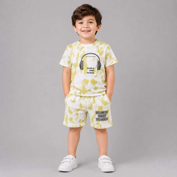 Volume Up Tie Dye Kids Set
