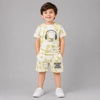 Volume Up Tie Dye Kids Set