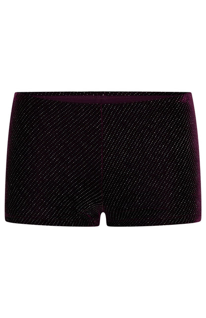 Loud Luxury Shorts Wine